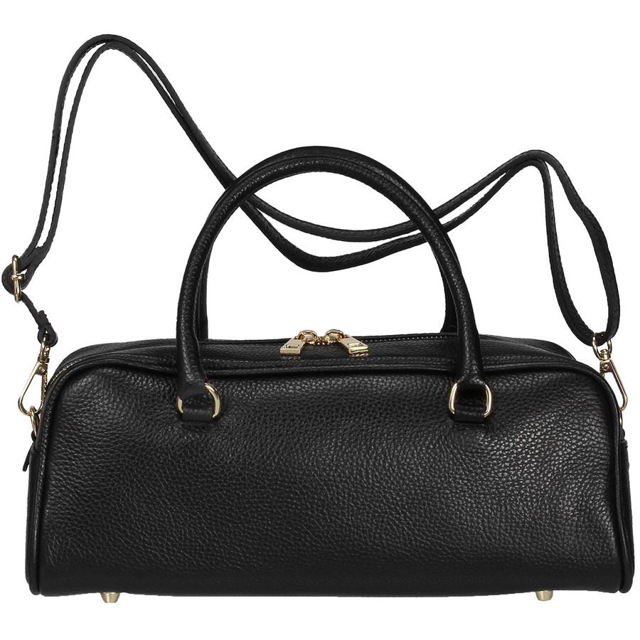 オウレンティ ストラップ付ハンドバッグ DI-3903-DO Aulentti オーレンティ シボ 本革 レディース ショルダー | AULENTTI