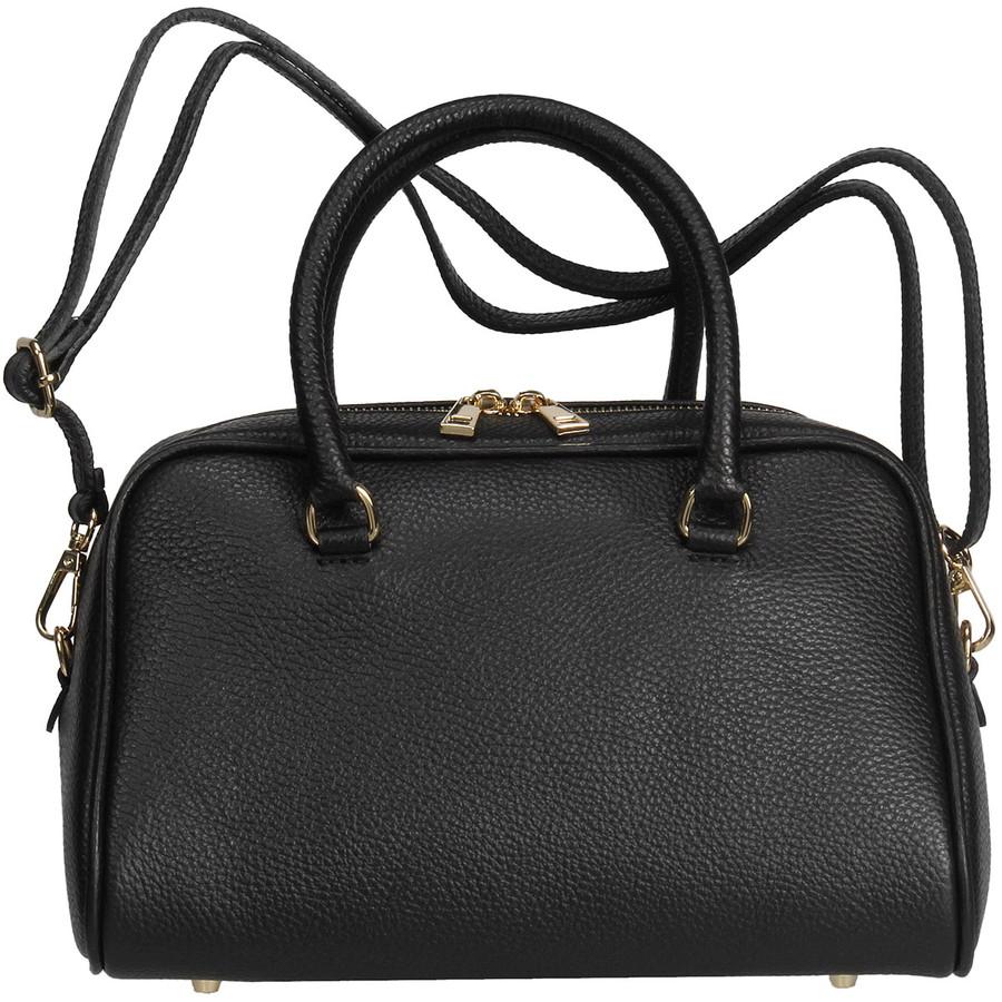 オウレンティ ストラップ付ハンドバッグ DI-3014-DO Aulentti オーレンティ シボ 本革 レディース ショルダー | AULENTTI