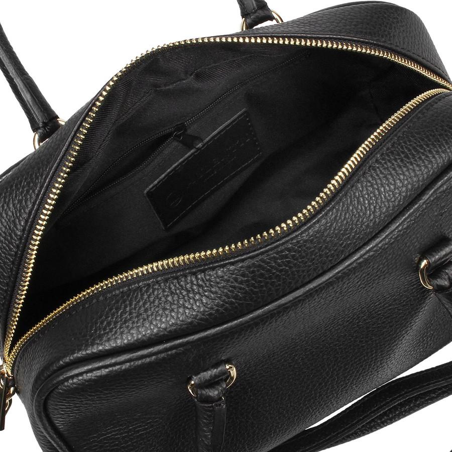 オウレンティ ストラップ付ハンドバッグ DI-3014-DO Aulentti オーレンティ シボ 本革 レディース ショルダー | AULENTTI | 04