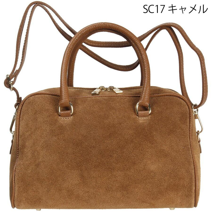 オウレンティ ストラップ付ハンドバッグ DI-3014-CADO Aulentti オーレンティ スエード 本革 レディース ショルダー | AULENTTI | 02