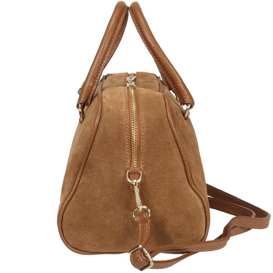 オウレンティ ストラップ付ハンドバッグ DI-3014-CADO Aulentti オーレンティ スエード 本革 レディース ショルダー | AULENTTI | 03