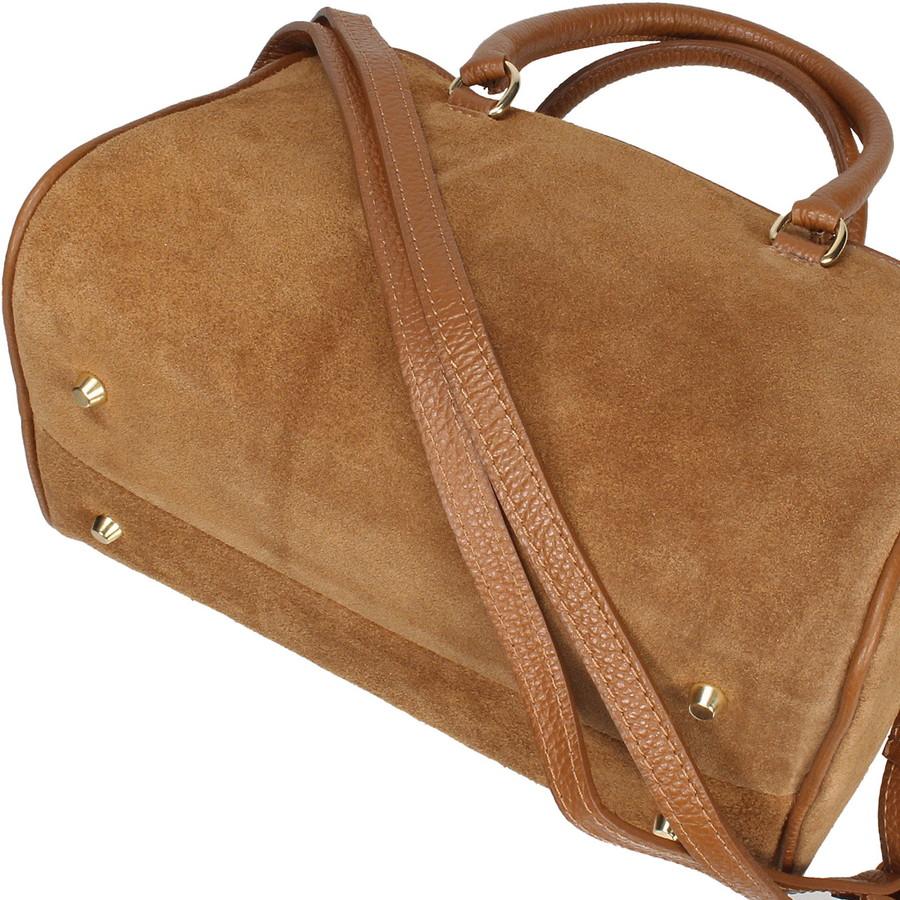 オウレンティ ストラップ付ハンドバッグ DI-3014-CADO Aulentti オーレンティ スエード 本革 レディース ショルダー | AULENTTI | 04