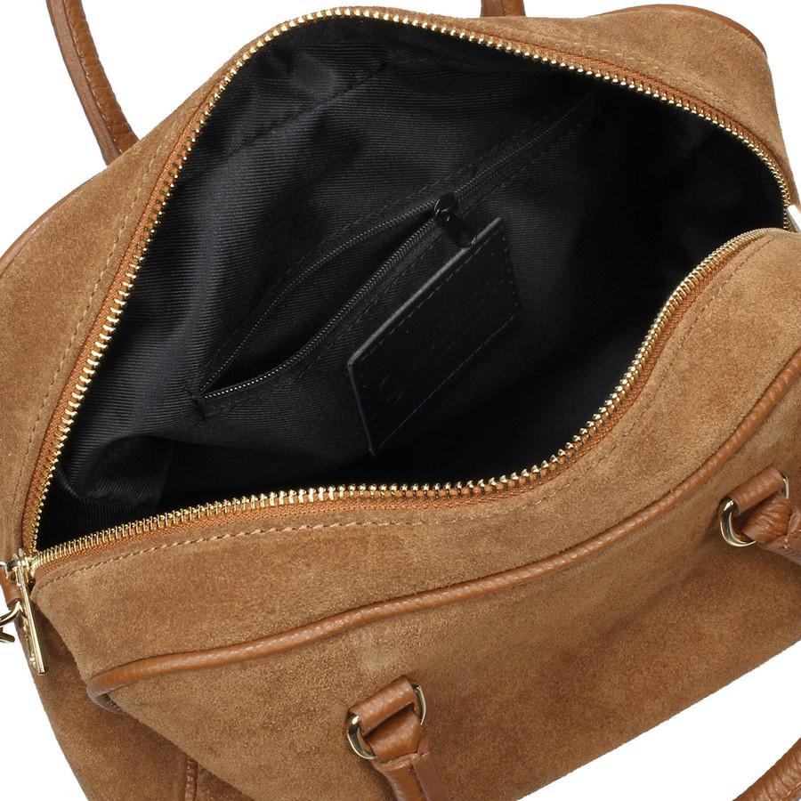 オウレンティ ストラップ付ハンドバッグ DI-3014-CADO Aulentti オーレンティ スエード 本革 レディース ショルダー | AULENTTI | 05