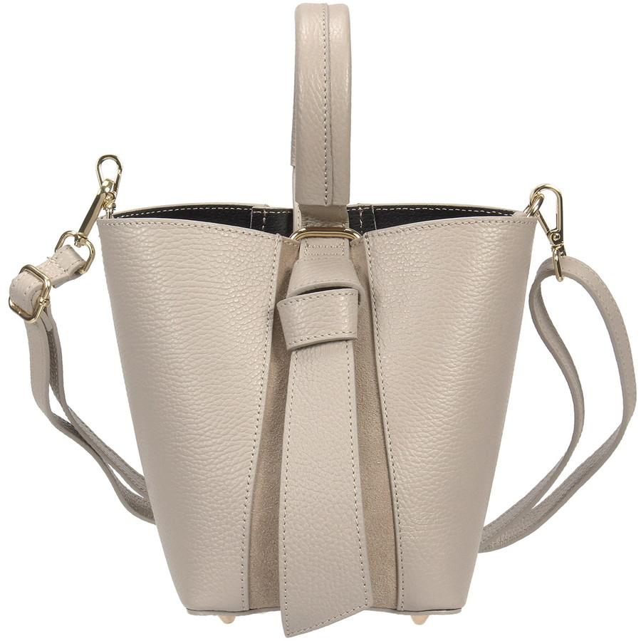 オウレンティ ポーチ付ハンドバッグ FB-5976SC Aulentti オーレンティ シボ 本革 レディース ショルダー | AULENTTI | 17