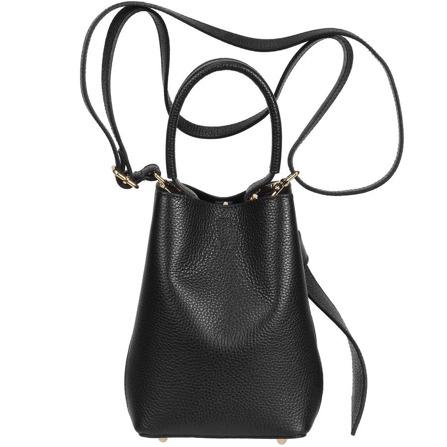 オウレンティ ポーチ付ハンドバッグ FB-5976SC Aulentti オーレンティ シボ 本革 レディース ショルダー | AULENTTI | 05