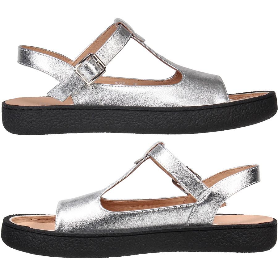 モヒ レディース ストラップサンダル プラタ Mohi Strap Sandals Plata 2-8029-1-CE ストラップ サンダル シルバー | MOHI | 02