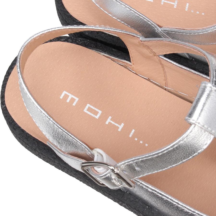 モヒ レディース ストラップサンダル プラタ Mohi Strap Sandals Plata 2-8029-1-CE ストラップ サンダル シルバー | MOHI | 04
