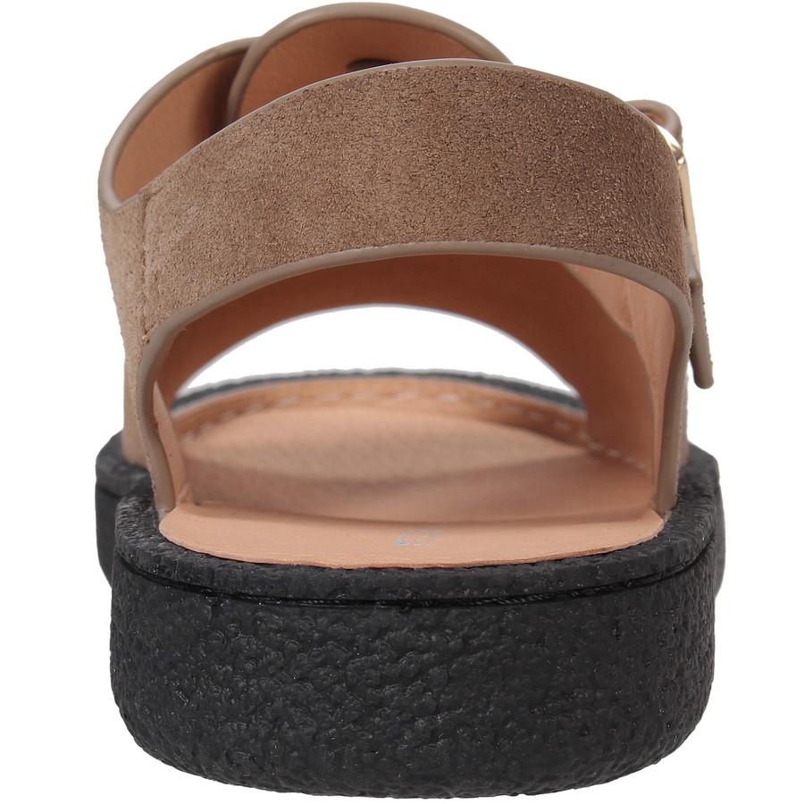 モヒ スエード 幅広Tストラップサンダル ビジョン Mohi Wide TStrap Sandals Vision 2-609-2601-AF ストラップ サンダル モカ | MOHI | 03