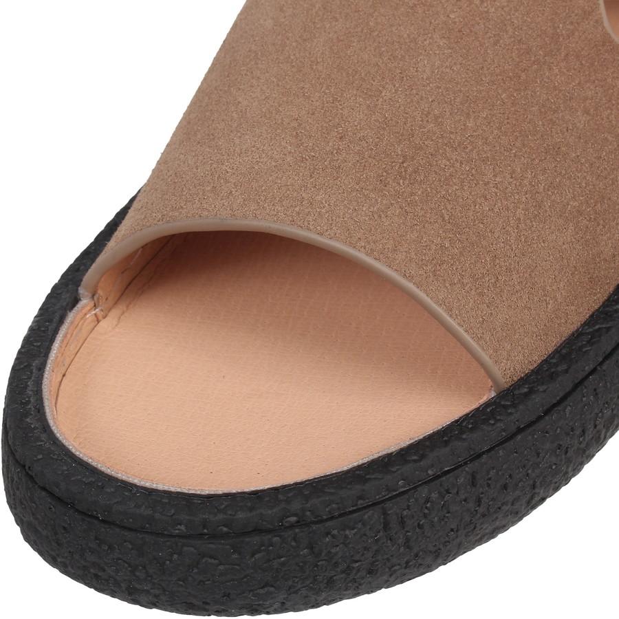 モヒ スエード 幅広Tストラップサンダル ビジョン Mohi Wide TStrap Sandals Vision 2-609-2601-AF ストラップ サンダル モカ | MOHI | 05