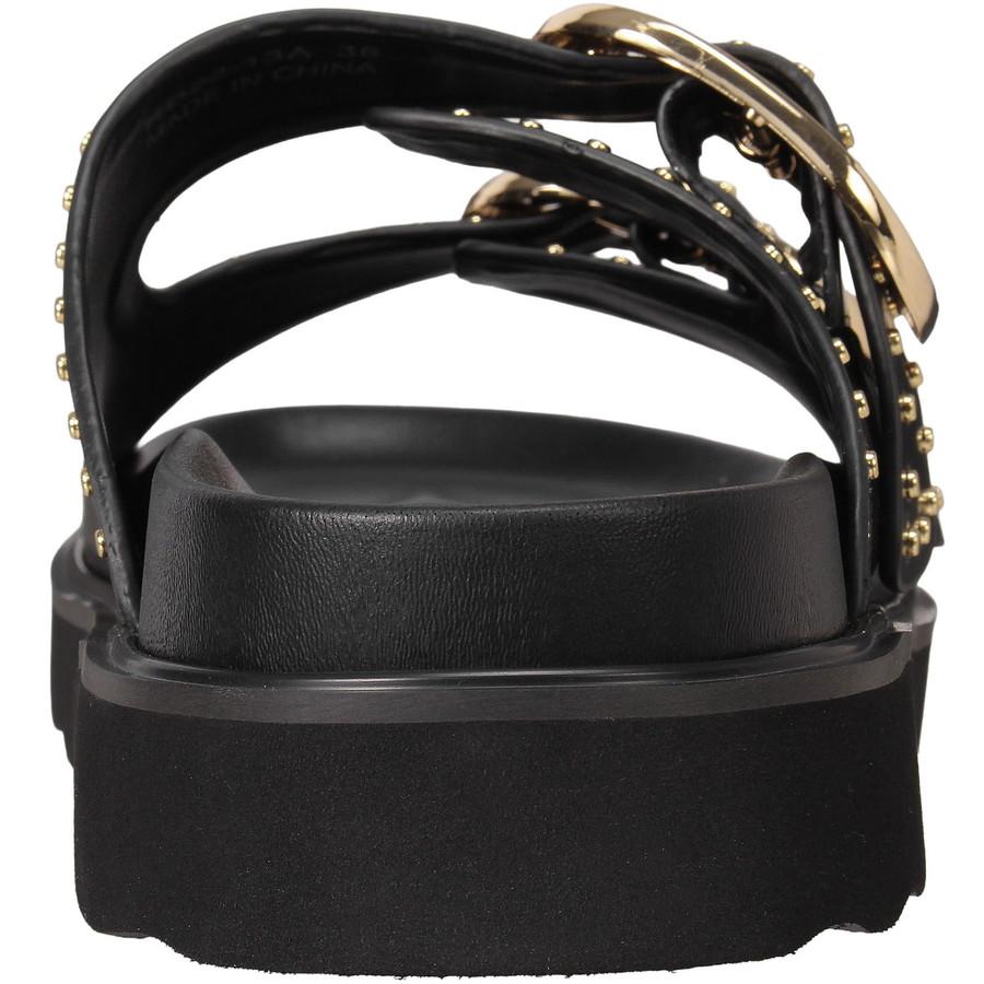 モヒ ダブルバックルサンダル スタッズ ネグロ Mohi W-Buckle Sandals Negro 12-RD22-13A-FL ダブルバックル サンダル ブラック | MOHI | 03