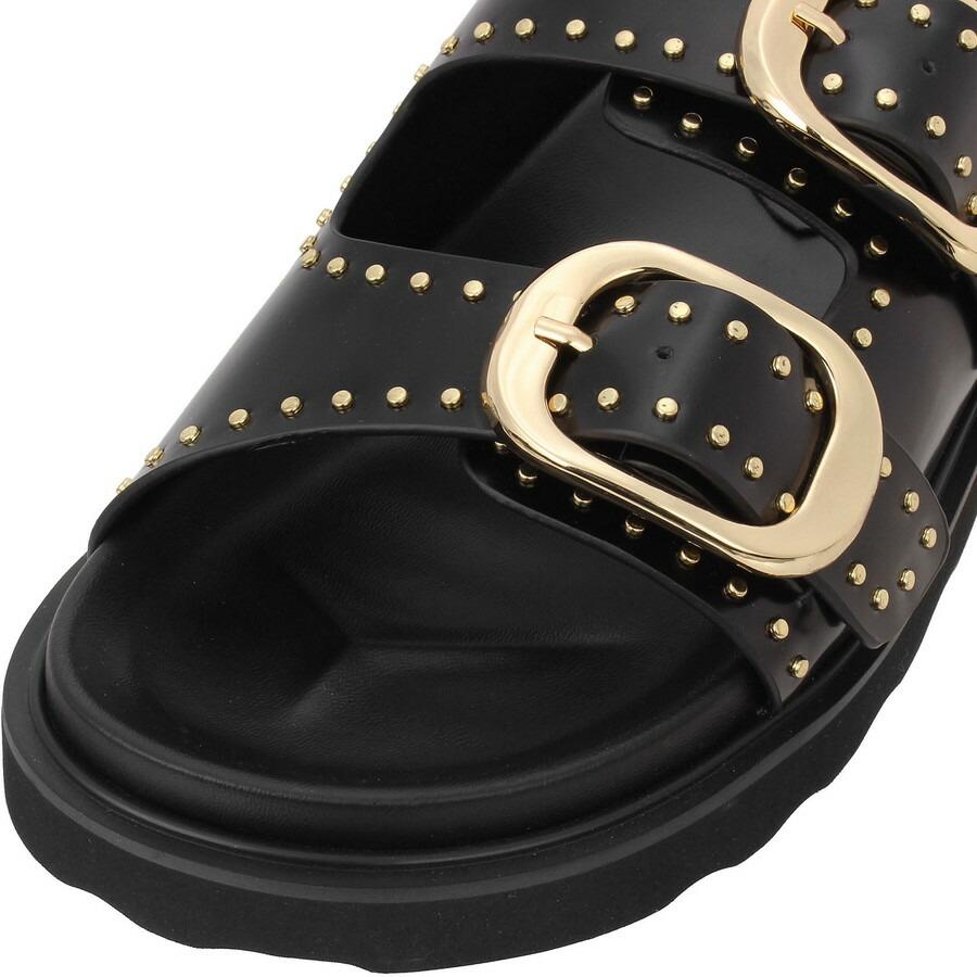モヒ ダブルバックルサンダル スタッズ ネグロ Mohi W-Buckle Sandals Negro 12-RD22-13A-FL ダブルバックル サンダル ブラック | MOHI | 05