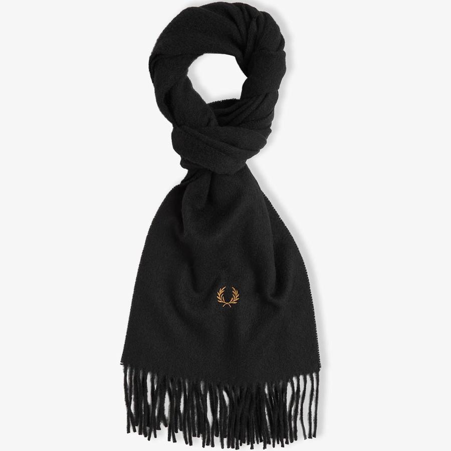 フレッドペリー マフラー Fredperry C3320 Plain Woven Scarf Fred Perry フレッド ペリー ストール プレーン ウーブン スカーフ ユニセックス ウール | FRED PERRY | 06