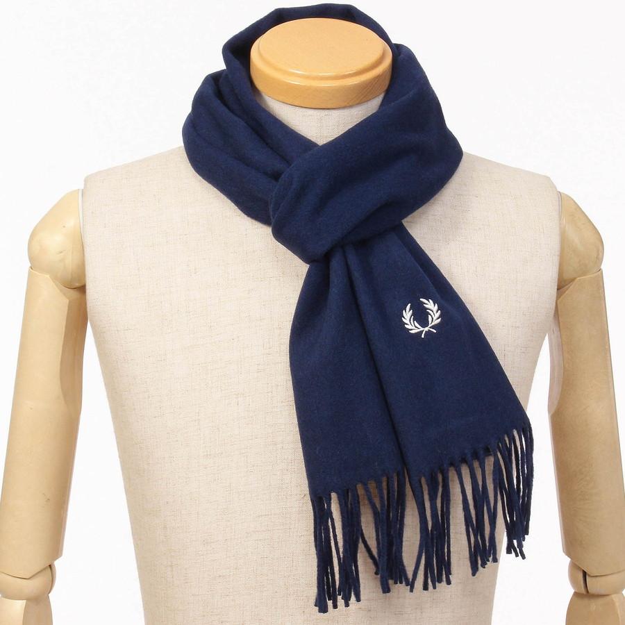 フレッドペリー マフラー Fredperry C3320 Plain Woven Scarf Fred Perry フレッド ペリー ストール プレーン ウーブン スカーフ ユニセックス ウール | FRED PERRY | 11