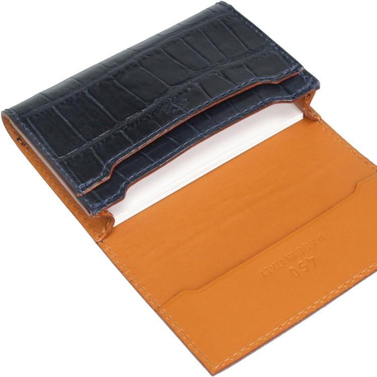 フェリージ 名刺入れ 450/SA クロコ型押し Felisi メンズ | Felisi | 06