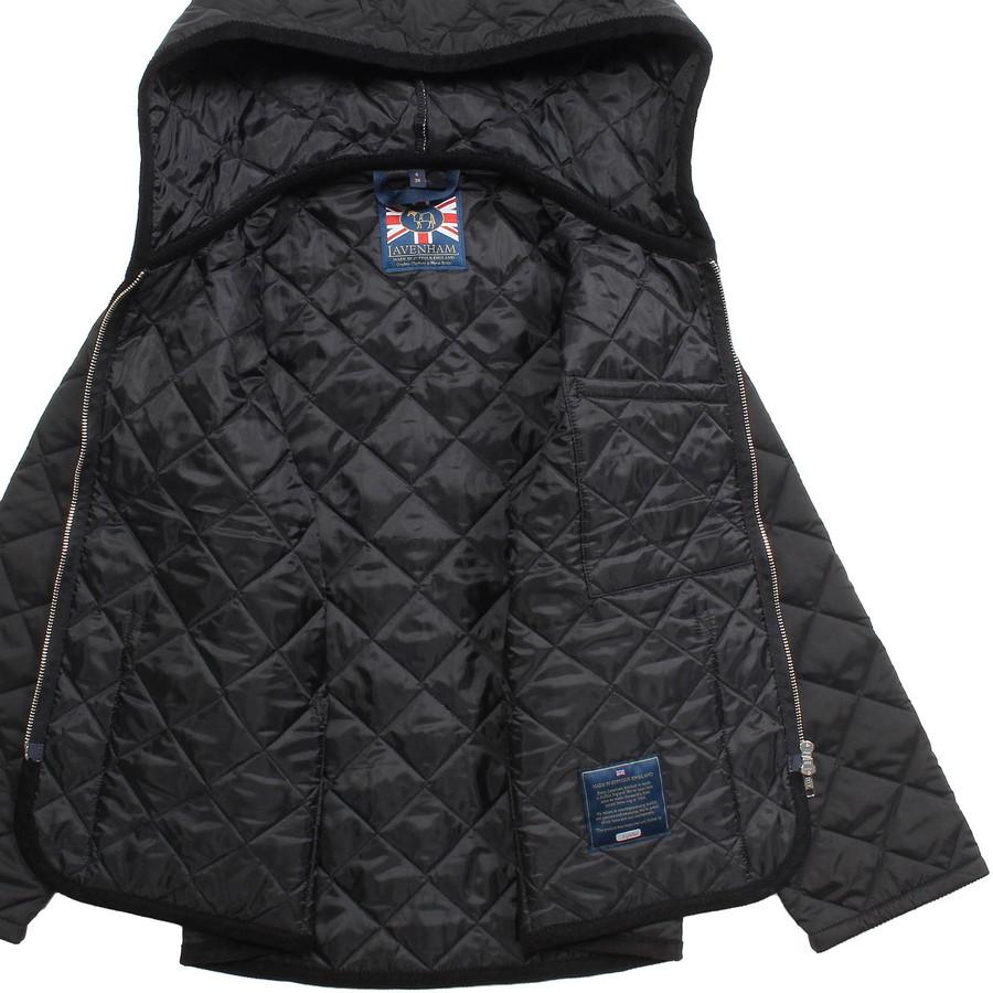 ラベンハム キルティングコート Lavenham LV14116 Zipped Craydon ジップド クレイドン キルティング コート フード リラックスフィット レディース | LAVENHAM | 07