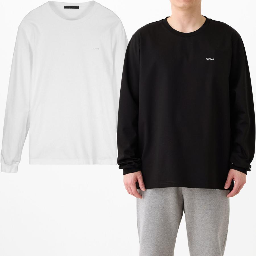 タトラス Tシャツ シカード Sicado Mckz0054083588 Tatras 長袖Tシャツ クルーネック ロンT 長袖 カットソー 無地 メンズ | TATRAS