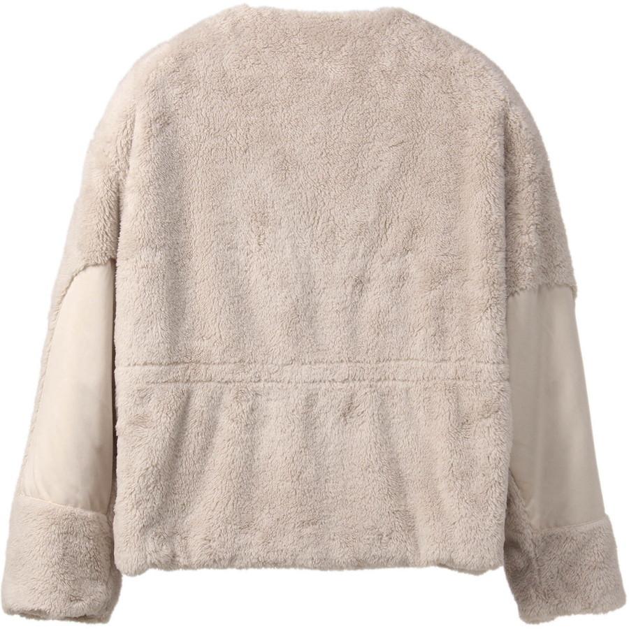 タトラス アナベラ Annabella ボアブルゾン Lcka0363033588 Tatras ブラック アイボリー ライトグレー レディース | TATRAS | 08
