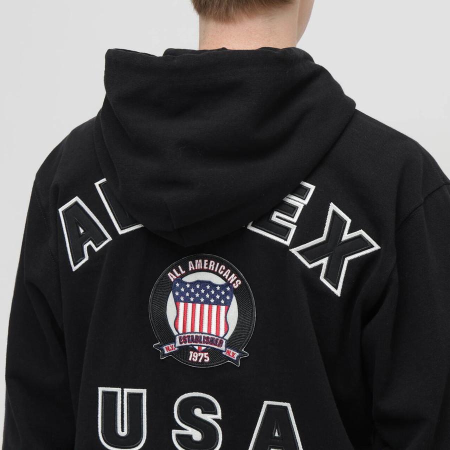 アビレックス ジップアップパーカー Avirex 7836931001 Signature Varsity Logo Zip Parka シグナチャー バーシティ ロゴ メンズ アヴィレックス Avirex | AVIREX | 08