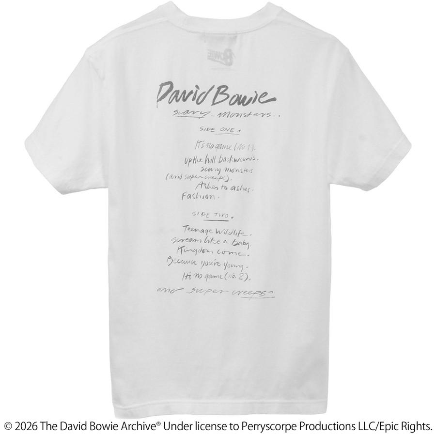 グッドロックスピード Tシャツ デヴィッド・ボウイ David Bowie 26DAB003W Goodrockspeed 半袖Tシャツ クルーネック 半袖 カットソー ユニセックス | GOOD ROCK SPEED | 08