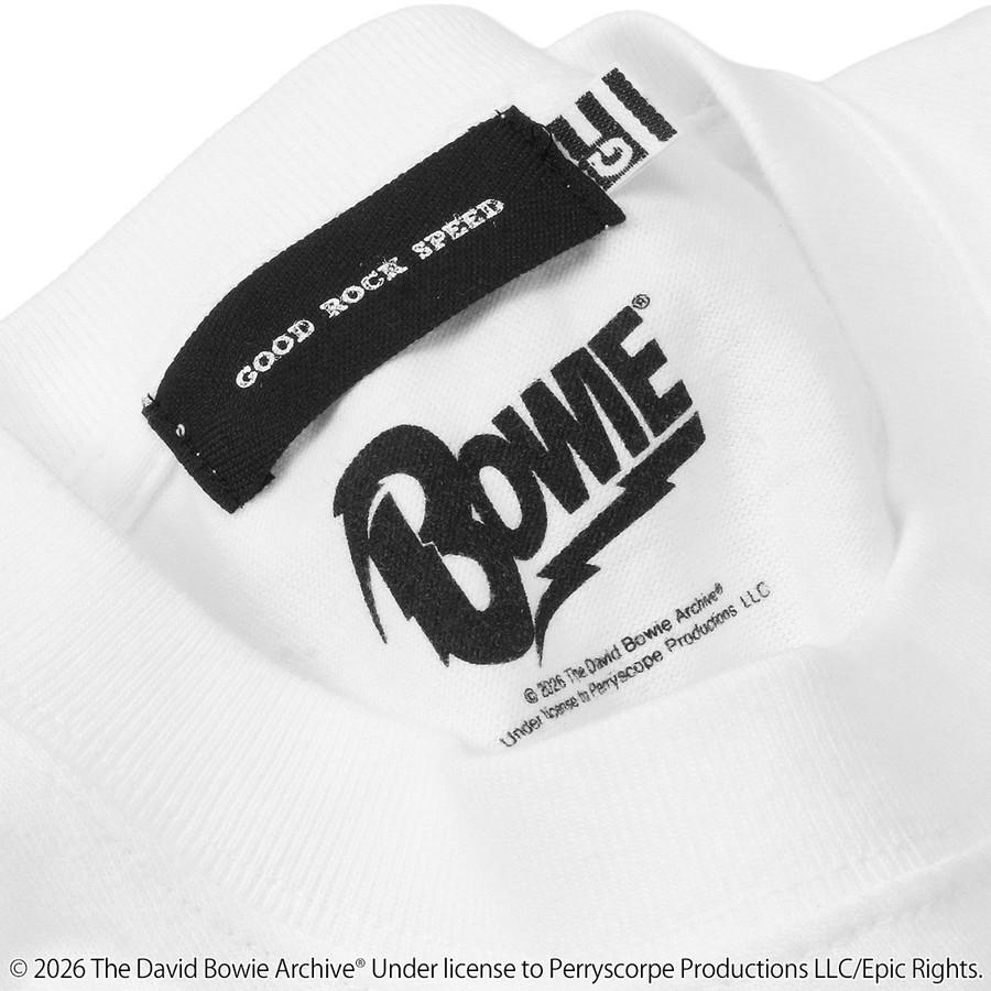 グッドロックスピード Tシャツ デヴィッド・ボウイ David Bowie 26DAB003W Goodrockspeed 半袖Tシャツ クルーネック 半袖 カットソー ユニセックス | GOOD ROCK SPEED | 10