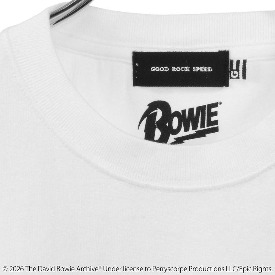 グッドロックスピード Tシャツ デヴィッド・ボウイ David Bowie 26DAB003W Goodrockspeed 半袖Tシャツ クルーネック 半袖 カットソー ユニセックス | GOOD ROCK SPEED | 11