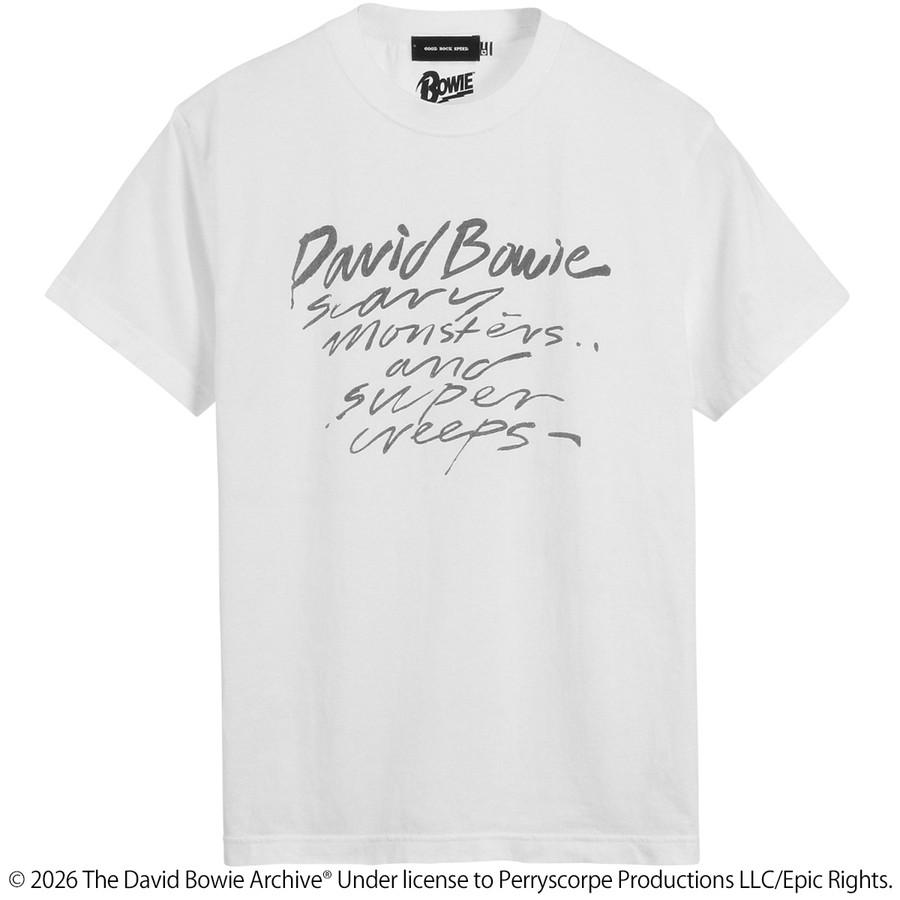 グッドロックスピード Tシャツ デヴィッド・ボウイ David Bowie 26DAB003W Goodrockspeed 半袖Tシャツ クルーネック 半袖 カットソー ユニセックス | GOOD ROCK SPEED | 06