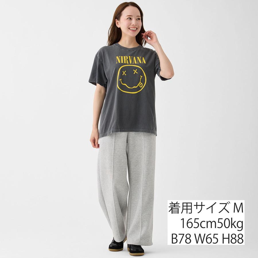 グッドロックスピード Tシャツ ニルヴァーナ Nirvana 26NVN005W Goodrockspeed 半袖Tシャツ クルーネック 半袖 カットソー レディース | GOOD ROCK SPEED | 14