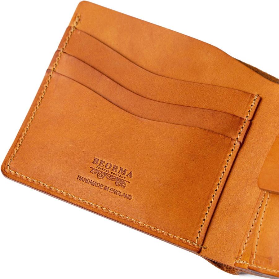 ベオーマ 二つ折り財布 バダラッシレザー S0100 Beorma 二つ折り 財布 0100 メンズ ホワイトハウスコックス の職人による新ブランド | BEORMA LEATHER COMPANY | 05