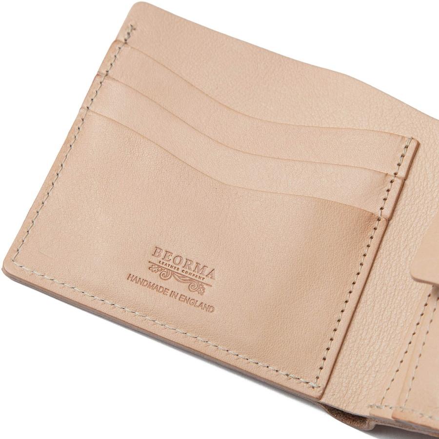 ベオーマ ビルフォールドコインウォレット ナチュールレザー S0100 Beorma 財布 0100 ホワイトハウスコックス の職人による新ブランド | BEORMA LEATHER COMPANY | 13