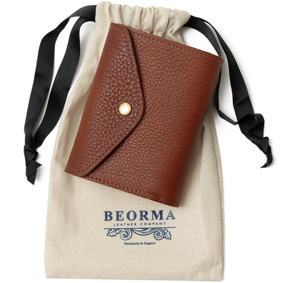 ベオーマ 3フォールドウォレット ナチュールレザー S0002 Beorma 財布 0002 ホワイトハウスコックス の職人による新ブランド | BEORMA LEATHER COMPANY | 13