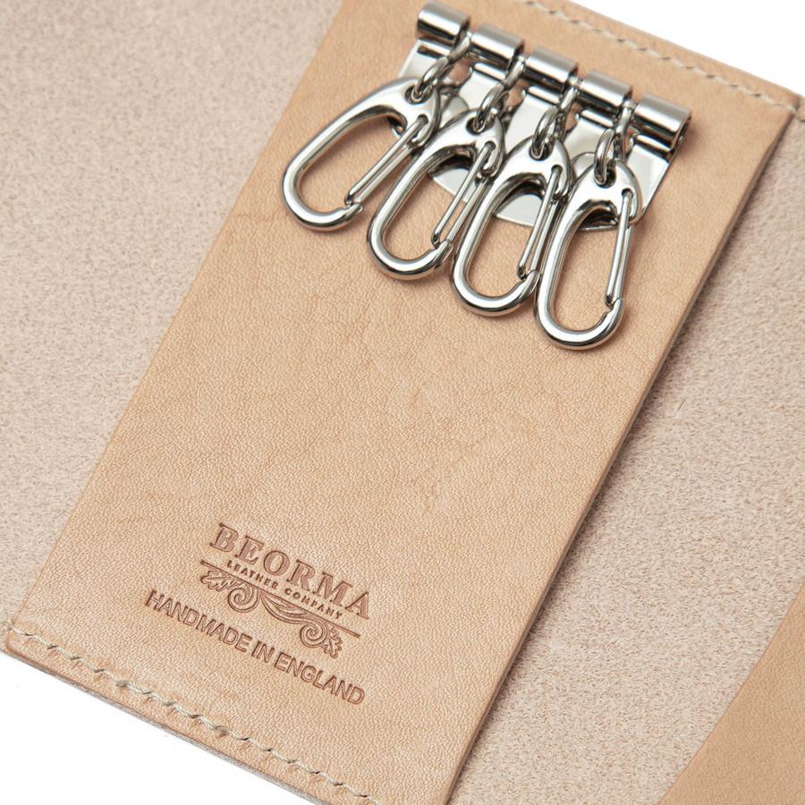 ベオーマ フォールドキーケース ナチュールレザー S0123 Beorma 0123 キーケース ホワイトハウスコックス の職人による新ブランド | BEORMA LEATHER COMPANY | 12