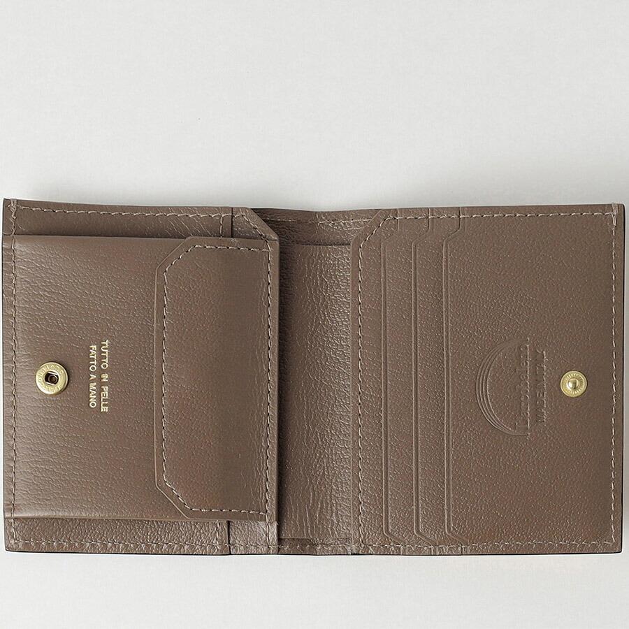 本日迄最大+7%超PayPay祭 ラルコバレーノ スナップ二つ折りミニウォレット ミニ財布 LA401GTR L’arcobaleno ゴートレザー レディース メンズ Larcobaleno | L'arcobaleno | 12