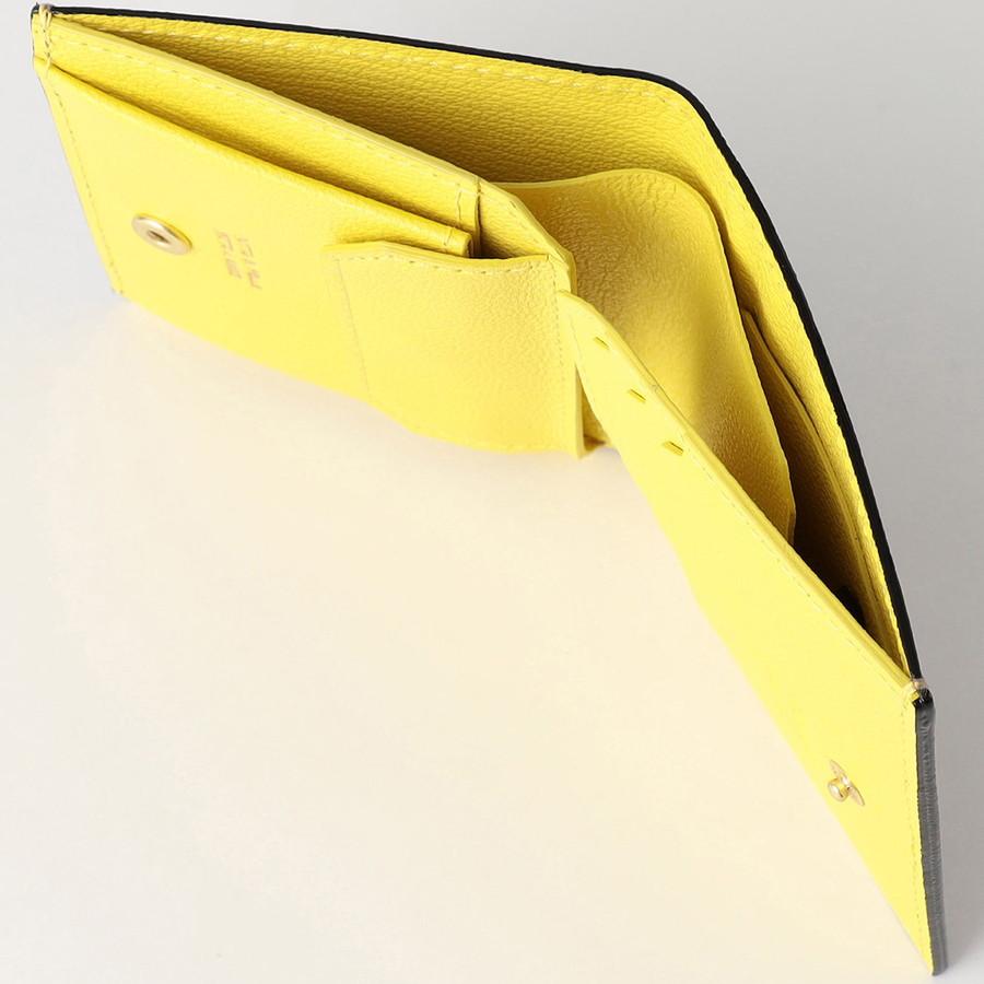 本日迄最大+7%超PayPay祭 ラルコバレーノ スナップ二つ折りミニウォレット ミニ財布 LA401GTR L’arcobaleno ゴートレザー レディース メンズ Larcobaleno | L'arcobaleno | 15