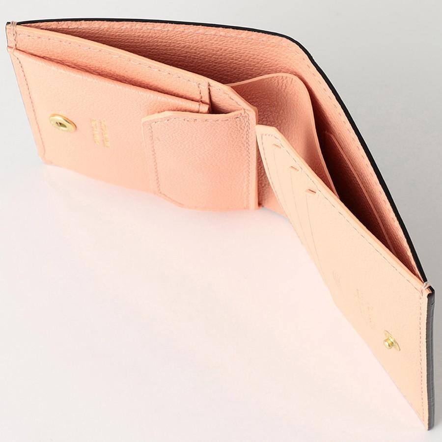 本日迄最大+7%超PayPay祭 ラルコバレーノ スナップ二つ折りミニウォレット ミニ財布 LA401GTR L’arcobaleno ゴートレザー レディース メンズ Larcobaleno | L'arcobaleno | 17