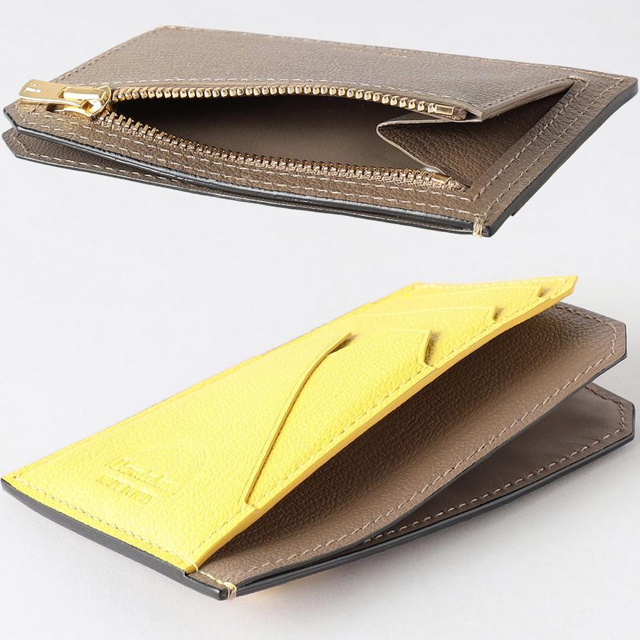 ラルコバレーノ スマートミニウォレット フラグメントケース LA354GT L’arcobaleno ゴートレザー レディース メンズ キャッシュレス対応 | L'arcobaleno | 04