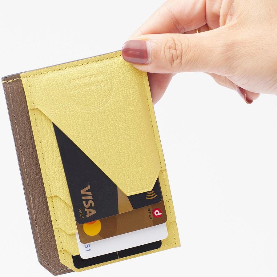 ラルコバレーノ スマートミニウォレット フラグメントケース LA354GT L’arcobaleno ゴートレザー レディース メンズ キャッシュレス対応 | L'arcobaleno | 17