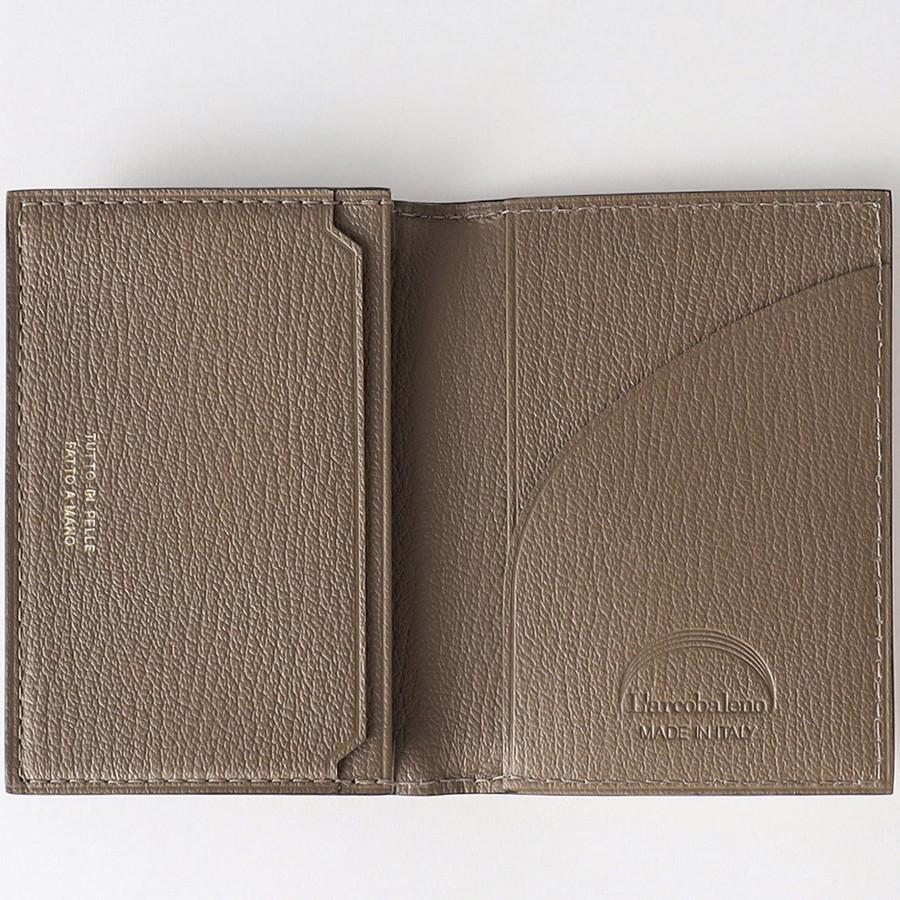 ラルコバレーノ 名刺入れ LA351GT L’arcobaleno ゴートレザー レディース メンズ ユニセックス Larcobaleno カードケース | L'arcobaleno | 13