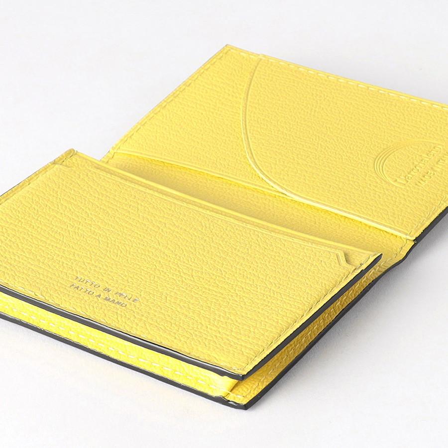 ラルコバレーノ 名刺入れ LA351GT L’arcobaleno ゴートレザー レディース メンズ ユニセックス Larcobaleno カードケース | L'arcobaleno | 17