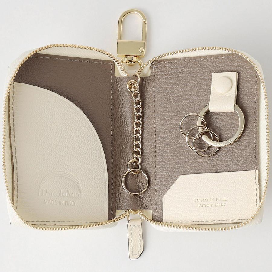 ラルコバレーノ スマートWキーケース LA122GT L’arcobaleno ゴートレザー レディース メンズ ユニセックス Larcobaleno キーケース |  | 12