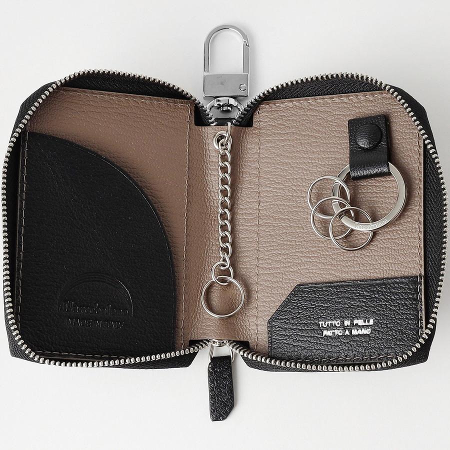 ラルコバレーノ スマートWキーケース LA122GT L’arcobaleno ゴートレザー レディース メンズ ユニセックス Larcobaleno キーケース |  | 03