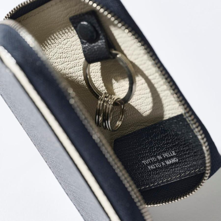 ラルコバレーノ スマートWキーケース LA122GT L’arcobaleno ゴートレザー レディース メンズ ユニセックス Larcobaleno キーケース |  | 09