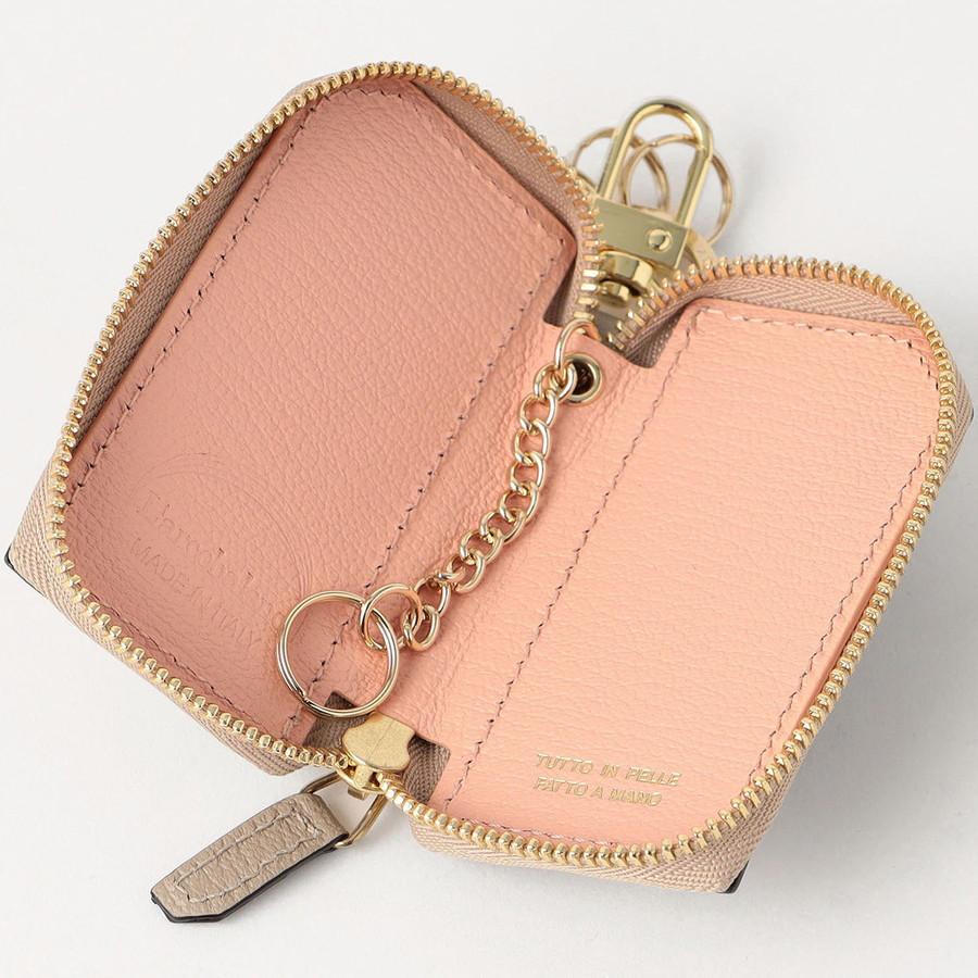 ラルコバレーノ スマートキーケース LA111GT L’arcobaleno ゴートレザー レディース メンズ ユニセックス Larcobaleno キーケース | L'arcobaleno | 05