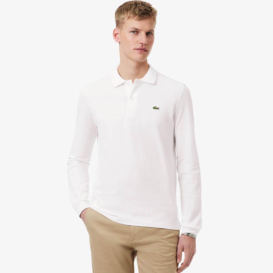 ラコステ ポロシャツ 長袖 Lacoste L1312MJ-99 鹿の子 メンズ レディース ユニセックス | LACOSTE | 10