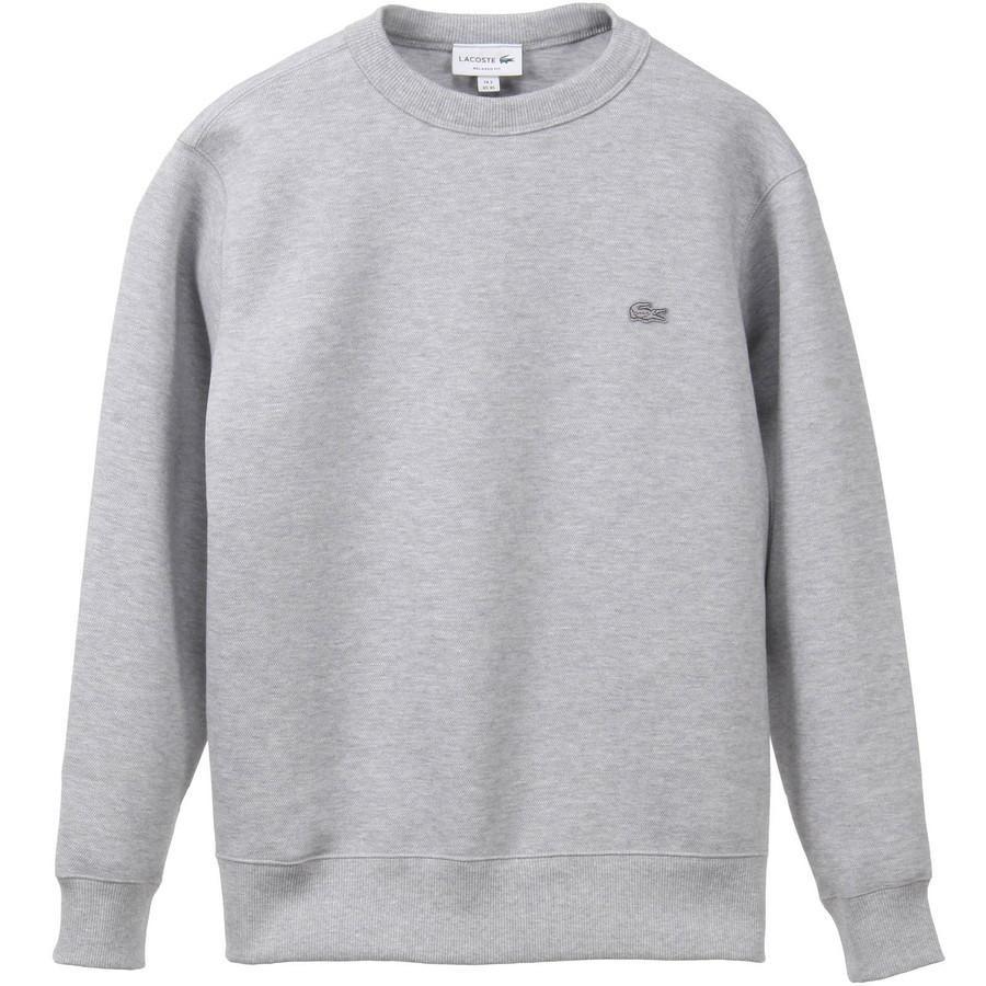 ラコステ スウェット ワントーン クルーネック 長袖 Lacoste SH9359-99 鹿の子 メンズ レディース ユニセックス | LACOSTE | 01