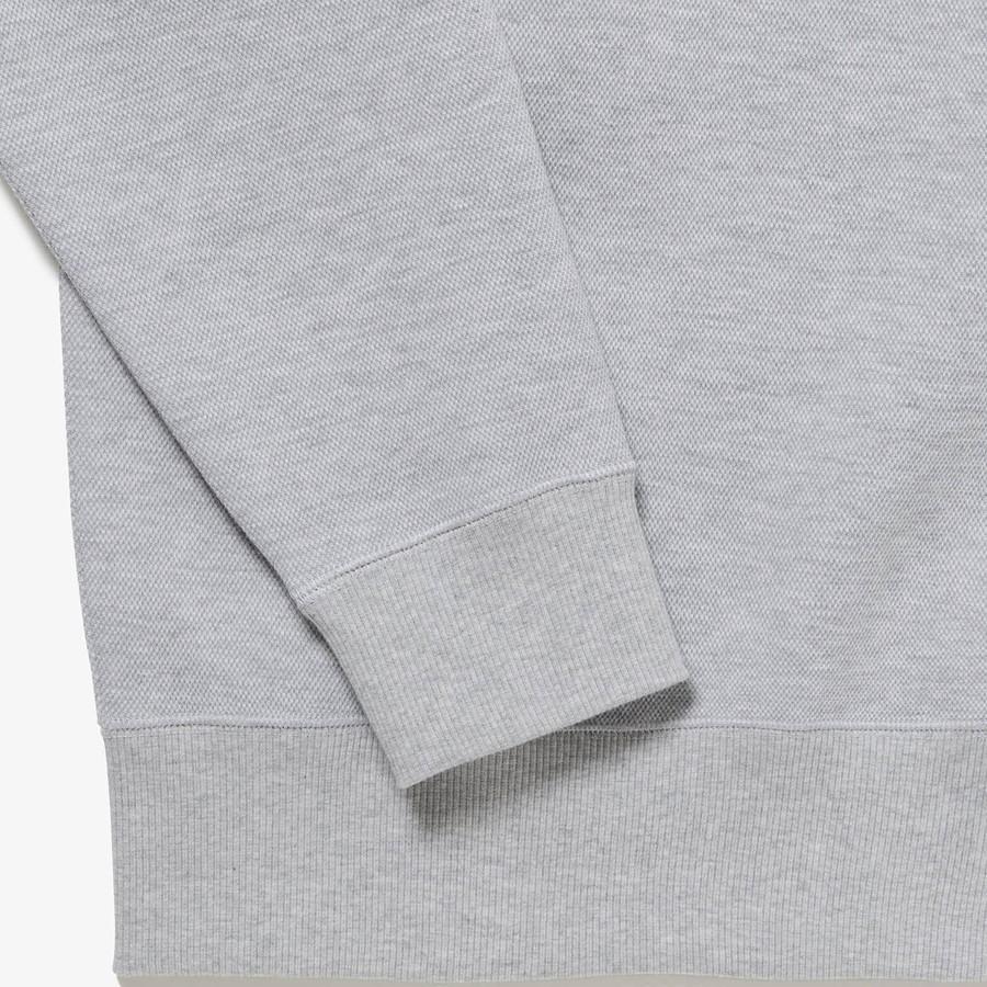 ラコステ スウェット ワントーン クルーネック 長袖 Lacoste SH9359-99 鹿の子 メンズ レディース ユニセックス | LACOSTE | 06