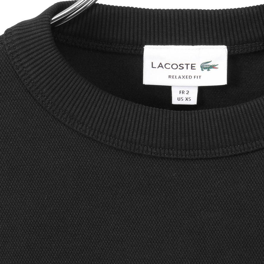 ラコステ スウェット ワントーン クルーネック 長袖 Lacoste SH9359-99 鹿の子 メンズ レディース ユニセックス | LACOSTE | 09