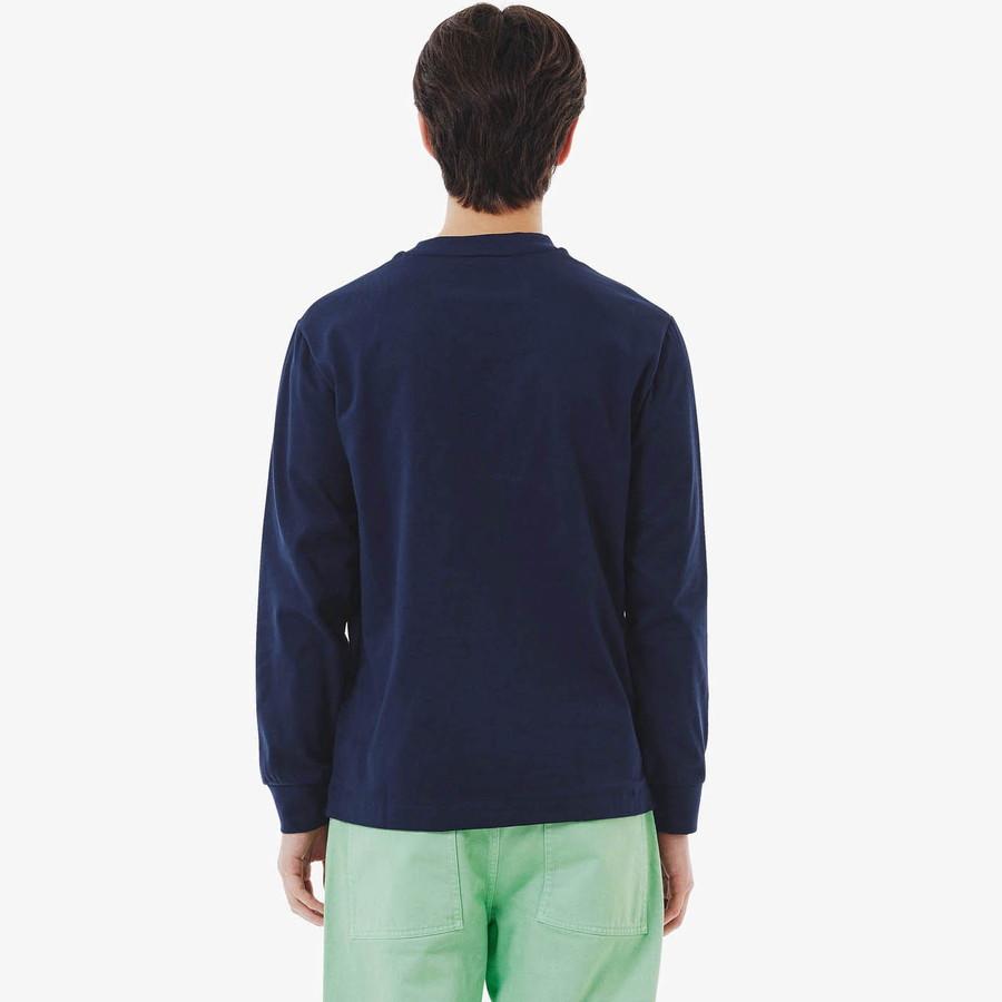 ラコステ Tシャツ Lacoste TH5583-99 T Shirts クルーネック 長袖 メンズ レディース ユニセックス | LACOSTE | 19