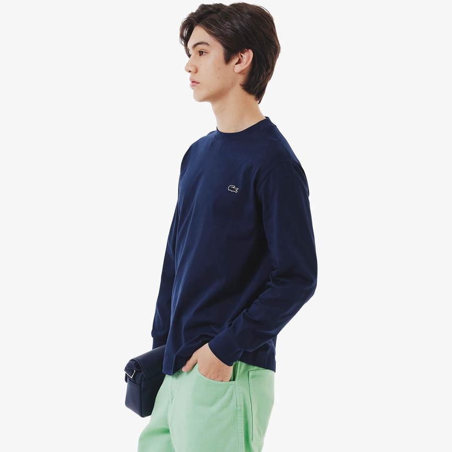 ラコステ Tシャツ Lacoste TH5583-99 T Shirts クルーネック 長袖 メンズ レディース ユニセックス | LACOSTE | 20