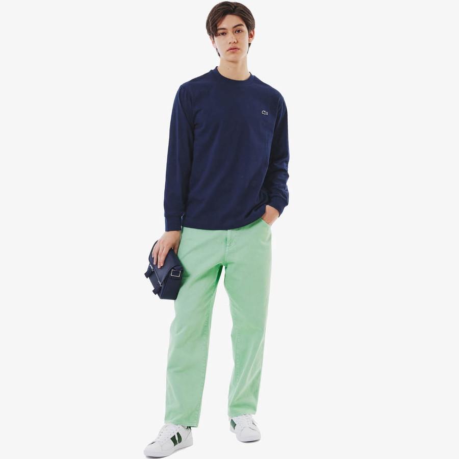 ラコステ Tシャツ Lacoste TH5583-99 T Shirts クルーネック 長袖 メンズ レディース ユニセックス | LACOSTE | 21