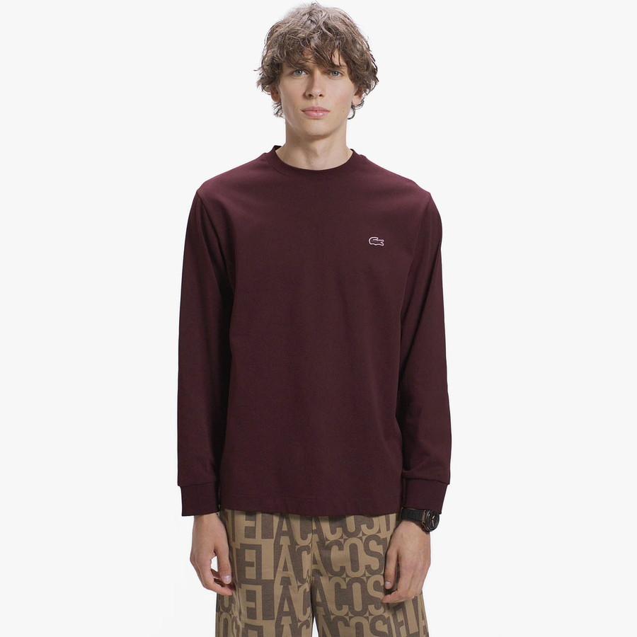 ラコステ Tシャツ Lacoste TH5583-99 T Shirts クルーネック 長袖 メンズ レディース ユニセックス | LACOSTE | 23